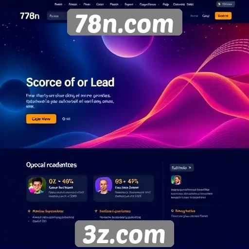 Análise da interface do usuário do site 78n