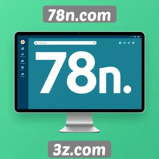 Interface do usuário do 78n.com é amigável